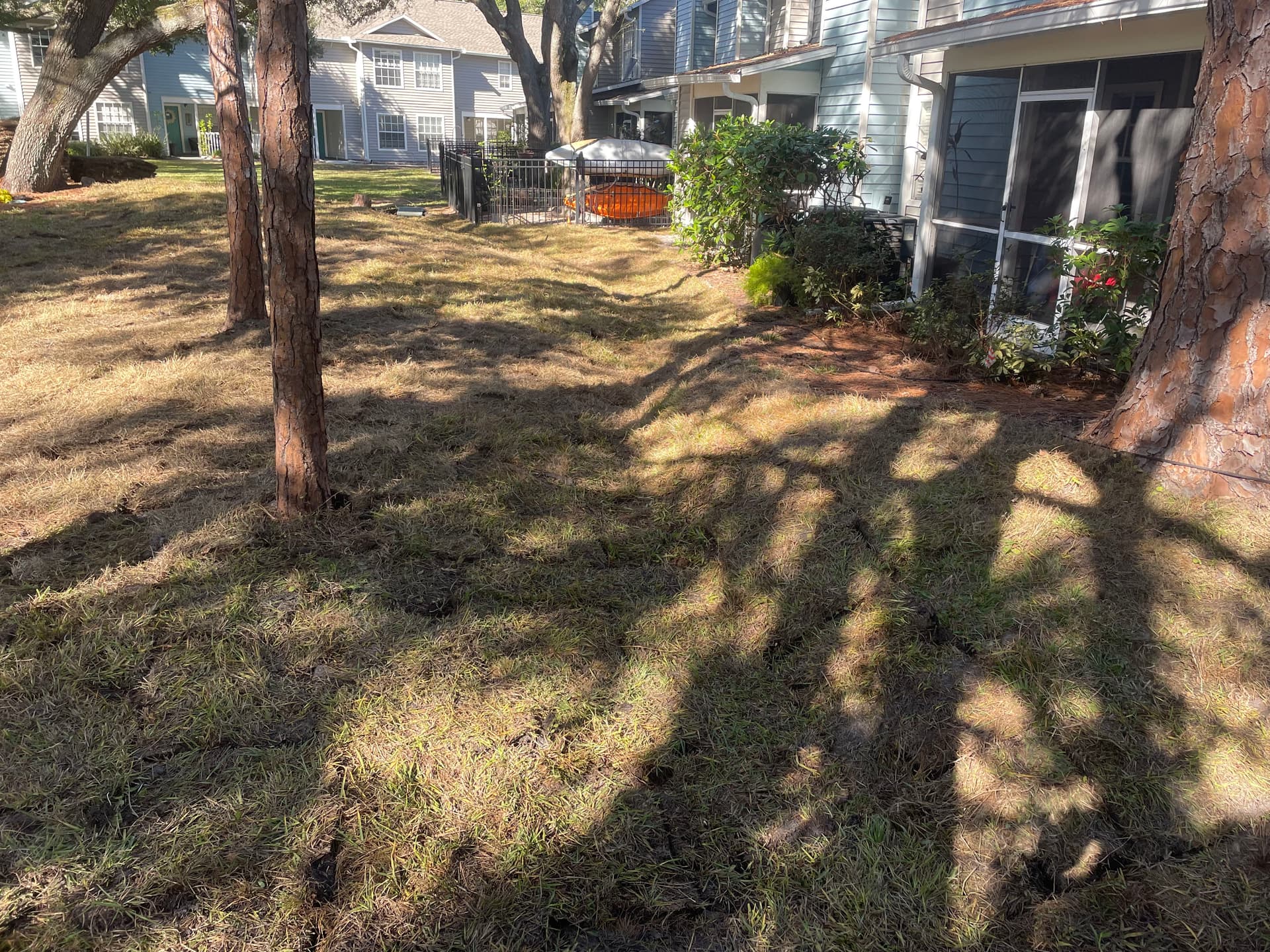 Gallery photos for Backyard Drainage Swale Fixes Runoff Flooding Near Foundation: Image #3