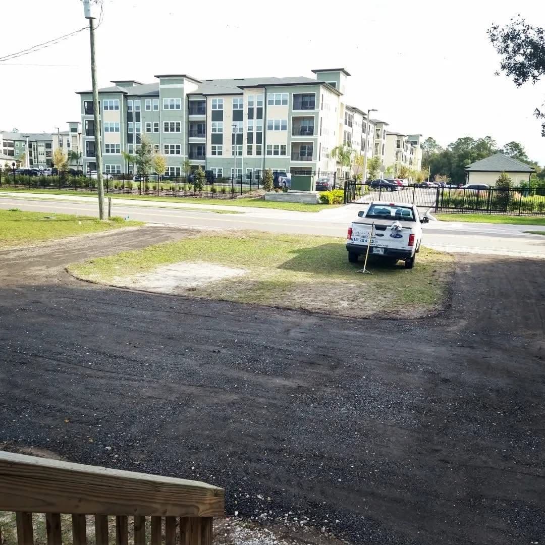 Project Soft Parking Area Turned Into a Solid Gravel Roundabout Driveway image
