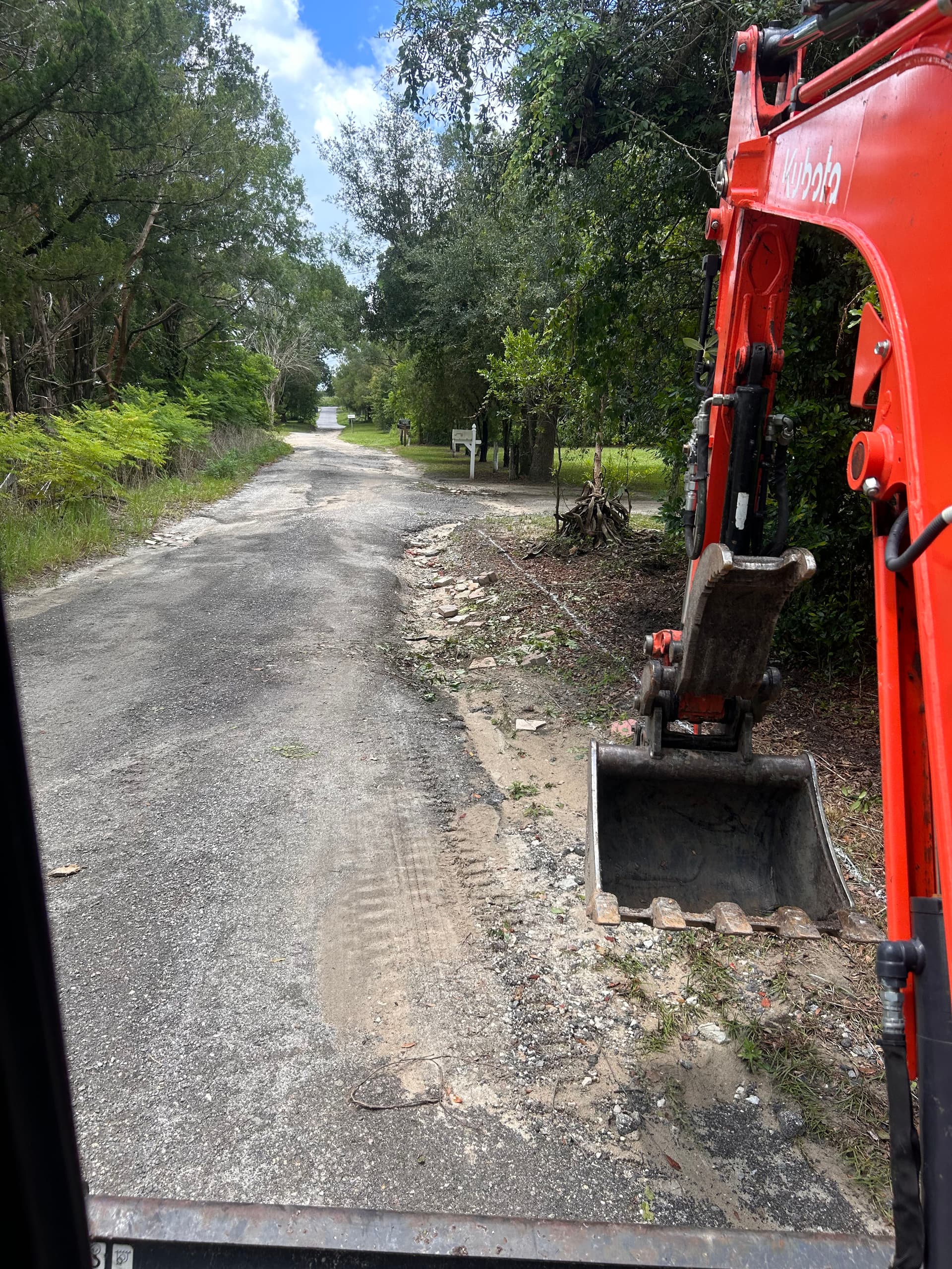 Gallery photos for Road Washout Fixed With Ditch Line, Catch Basin and Culvert: Image #5