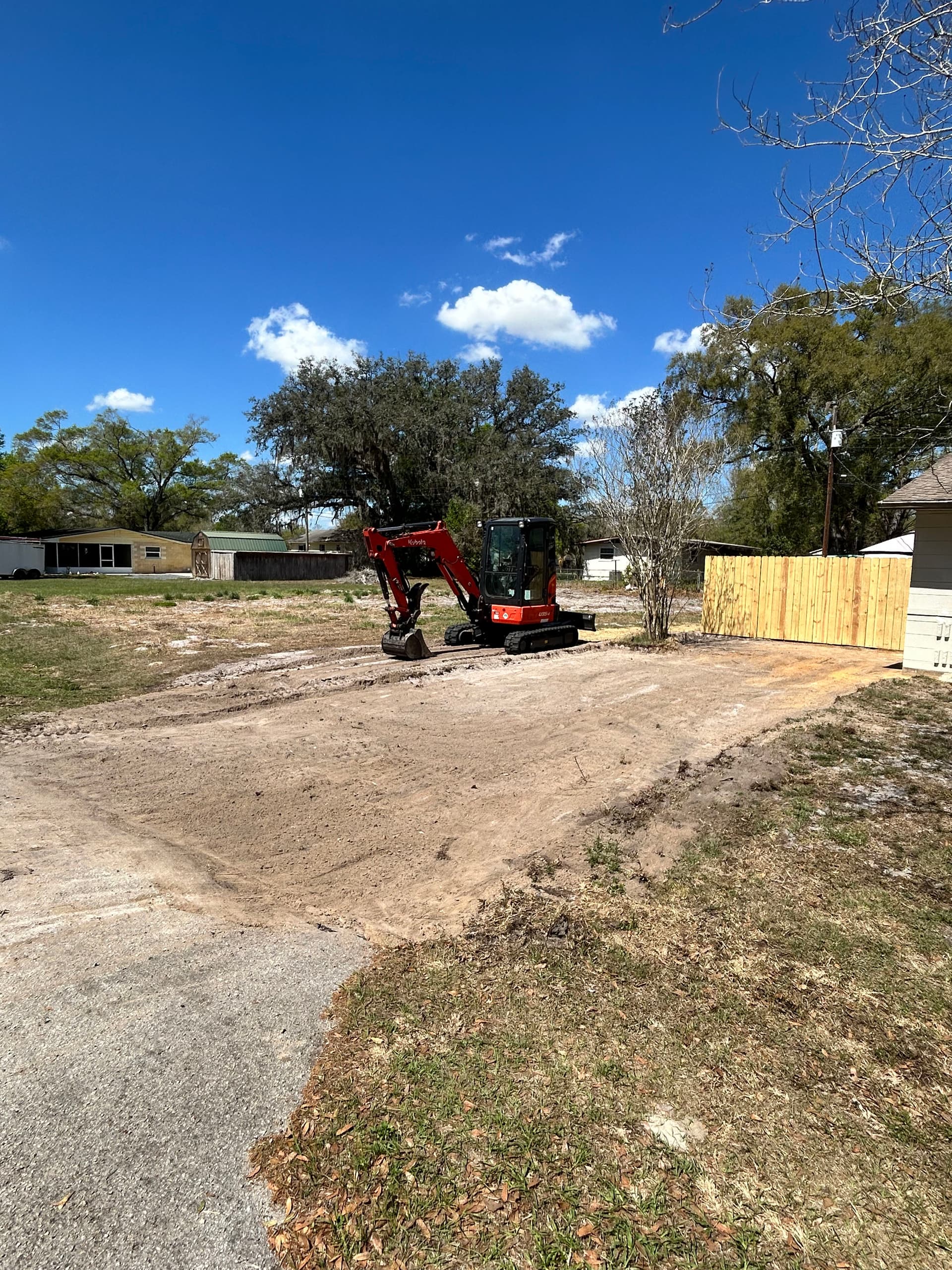 Gallery photos for Cracked Concrete Out, Asphalt Millings In - Small Driveway Done Right: Image #3