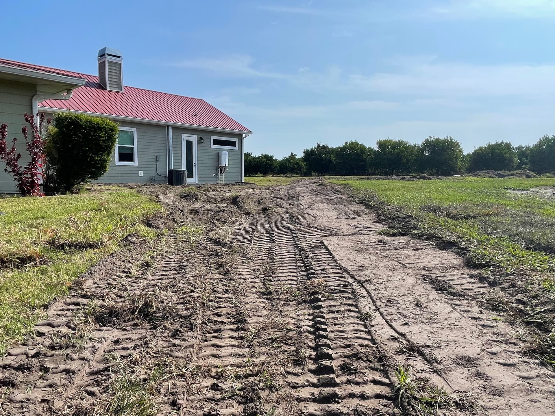 Gallery photos for Final Grade Correction and Drainage Fix After Home Addition: Image #5