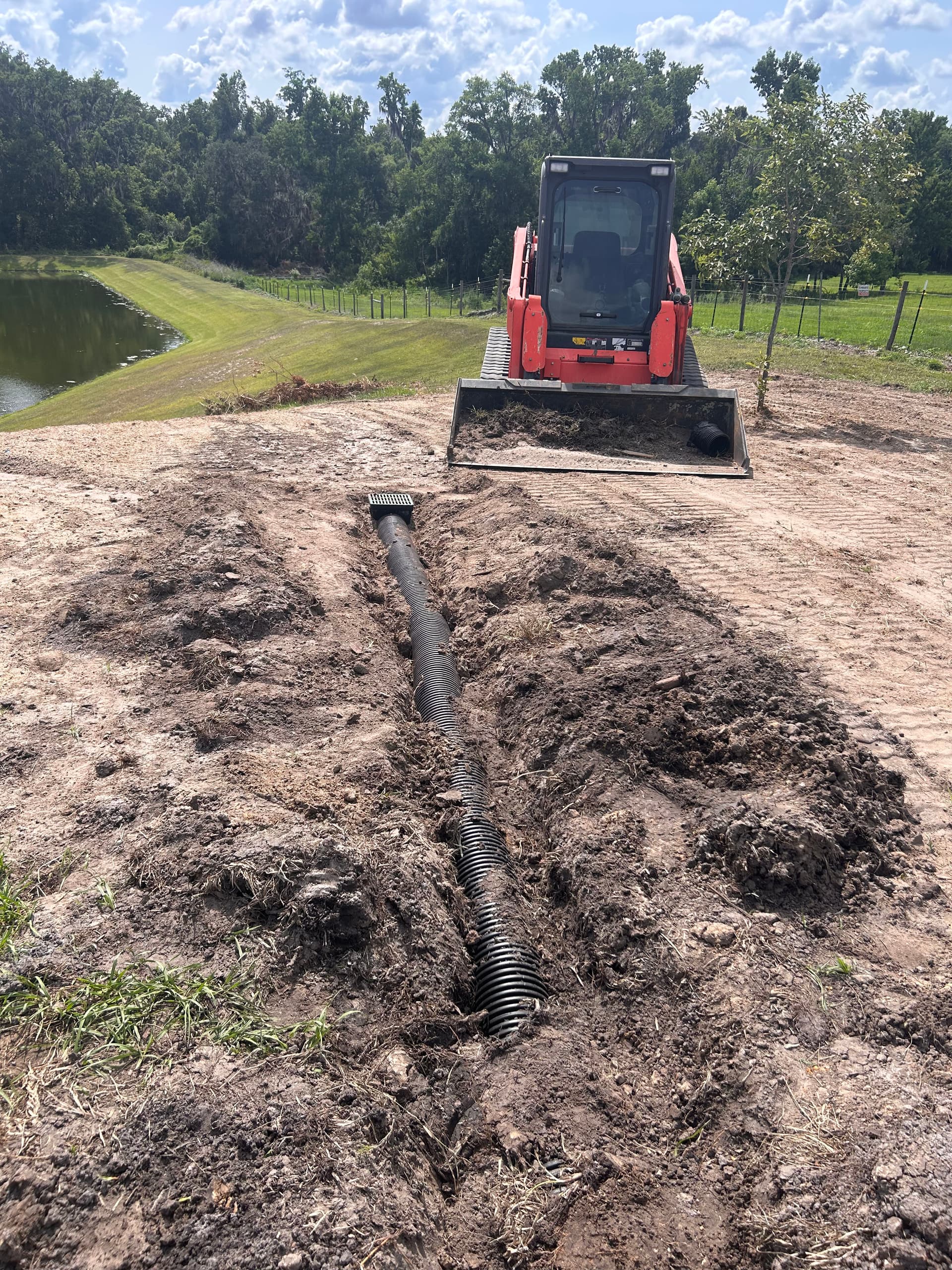 Gallery photos for Drainage Correction and Bahia Sod Install Next to a New Paver Patio: Image #4