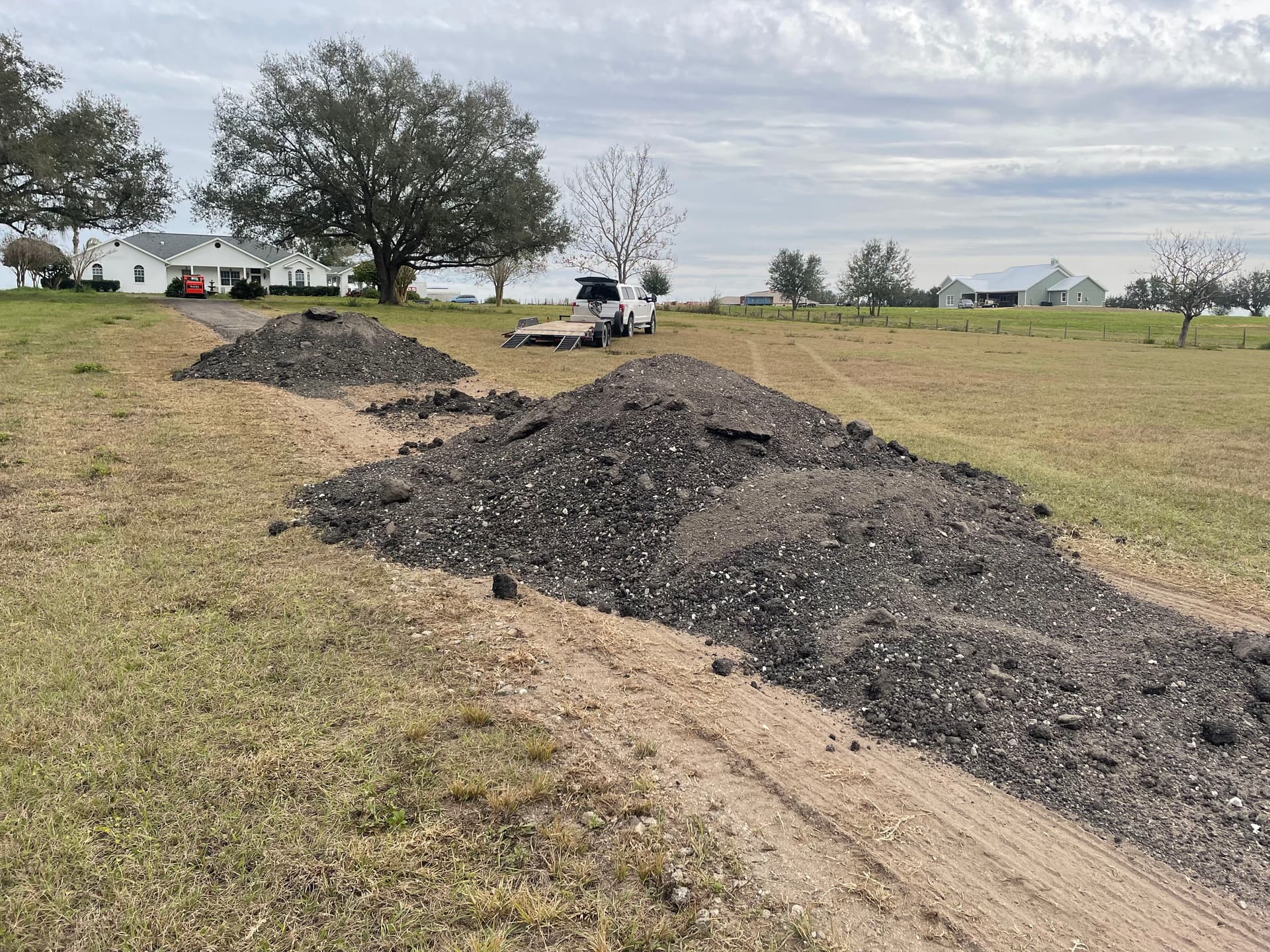 Gallery photos for Worn Out Rural Driveway Gets a Full Asphalt Millings Makeover: Image #3