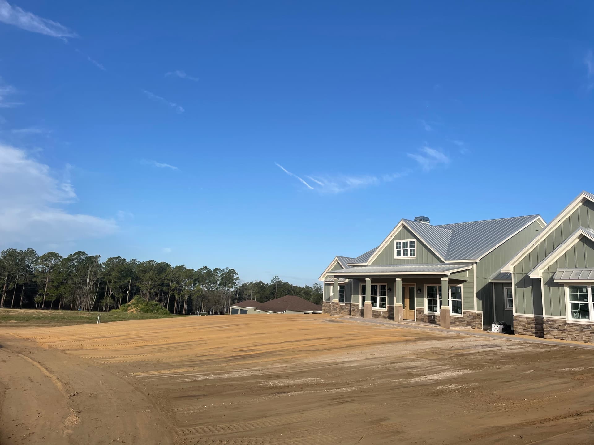 Gallery photos for Finish Grading a New Build for Sod Install: Image #1