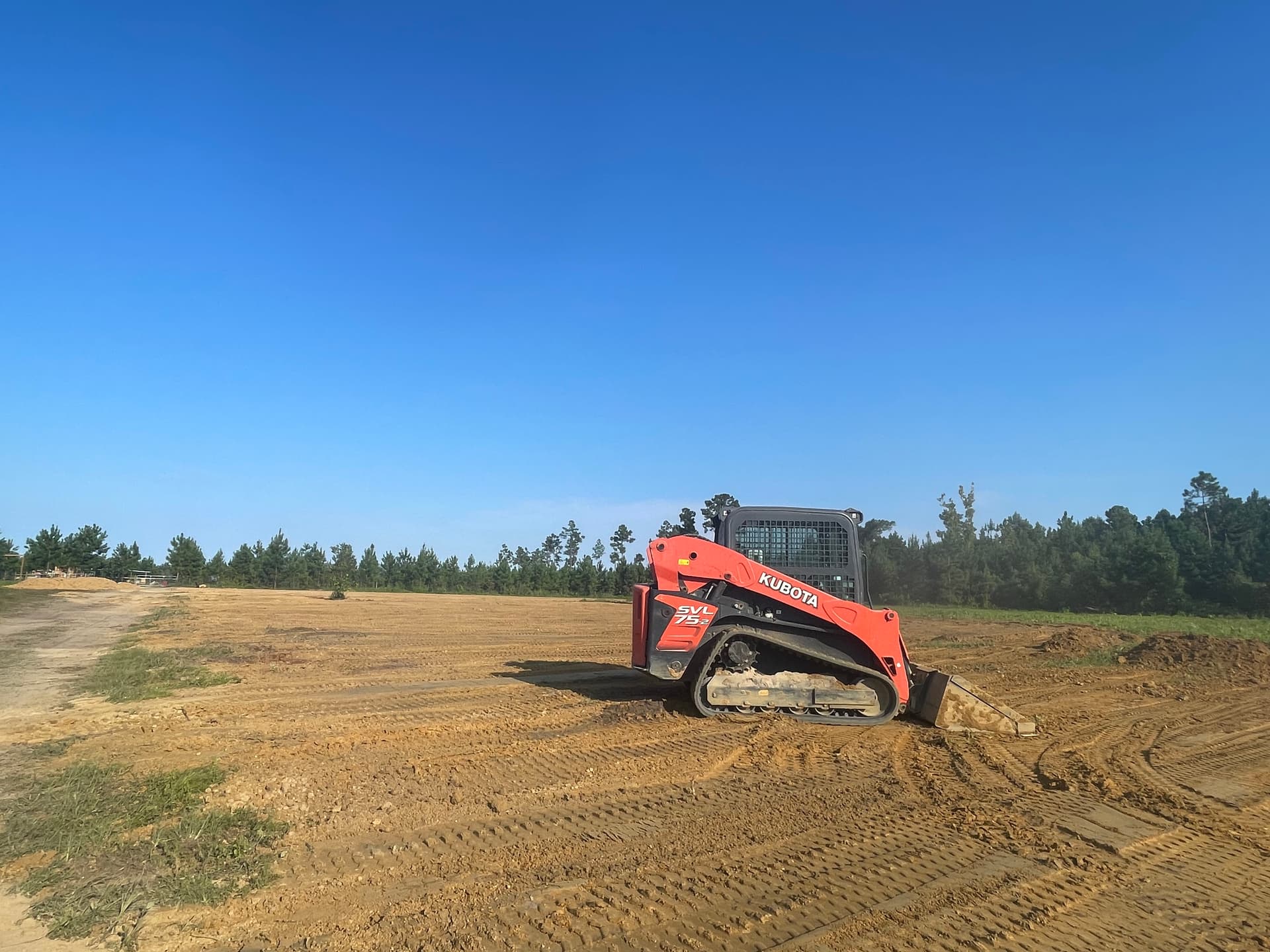 Gallery photos for Grading and Site Prep for Pine Holler Florida Farm: Image #3