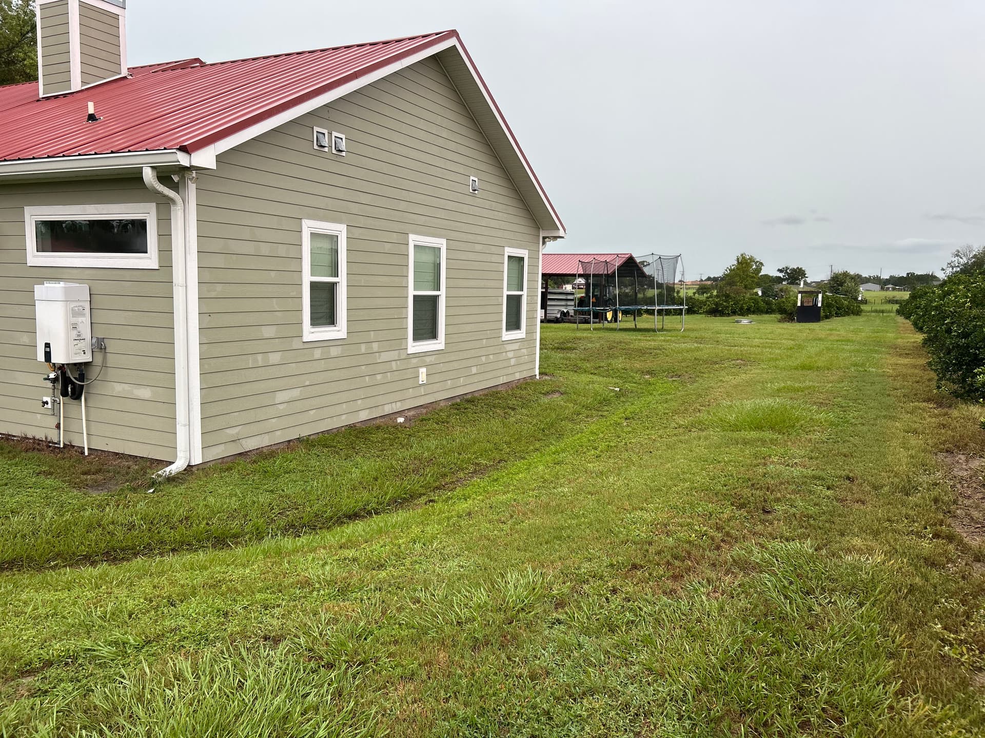 Gallery photos for Final Grade Correction and Drainage Fix After Home Addition: Image #4