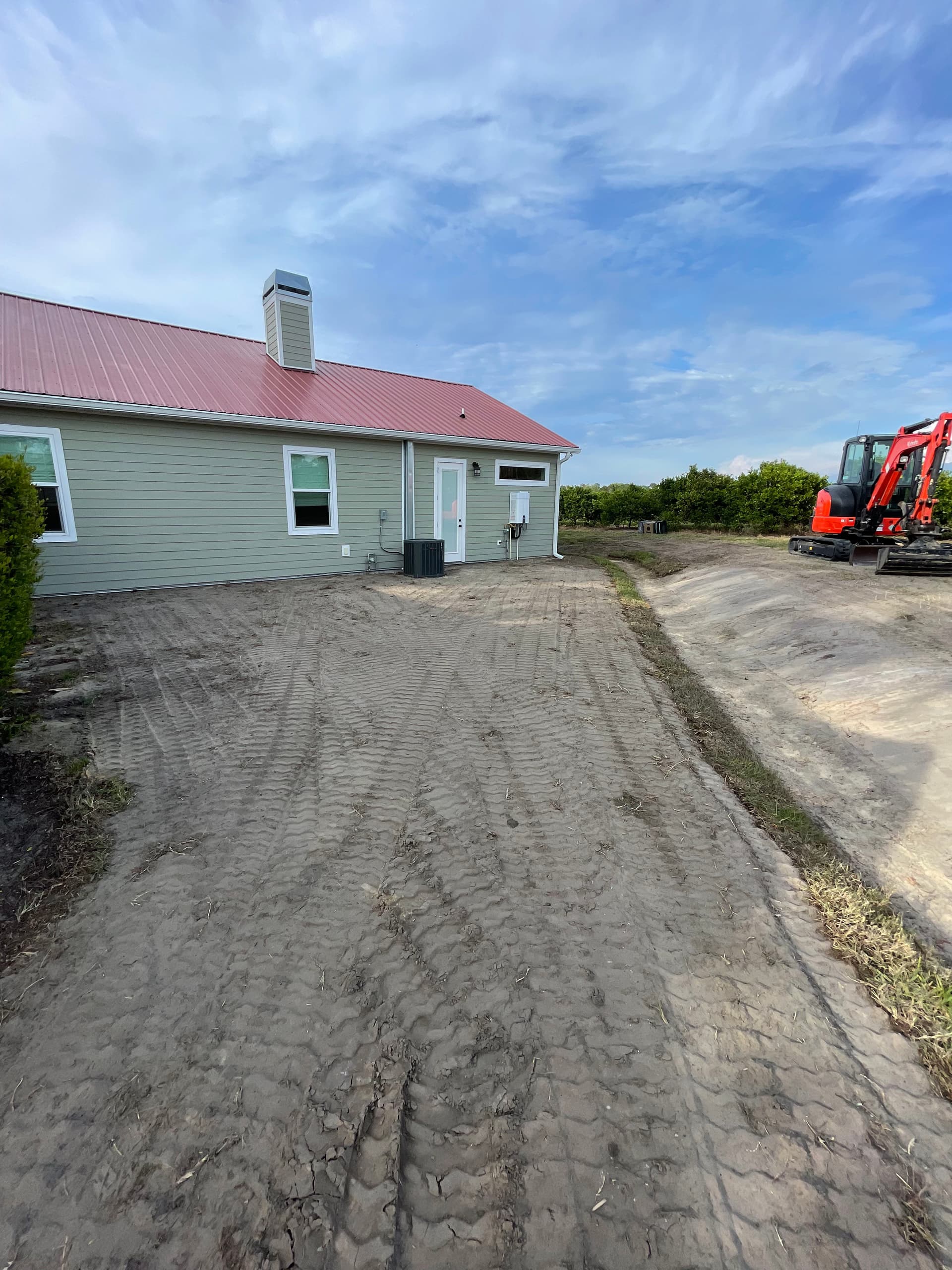 Gallery photos for Final Grade Correction and Drainage Fix After Home Addition: Image #8