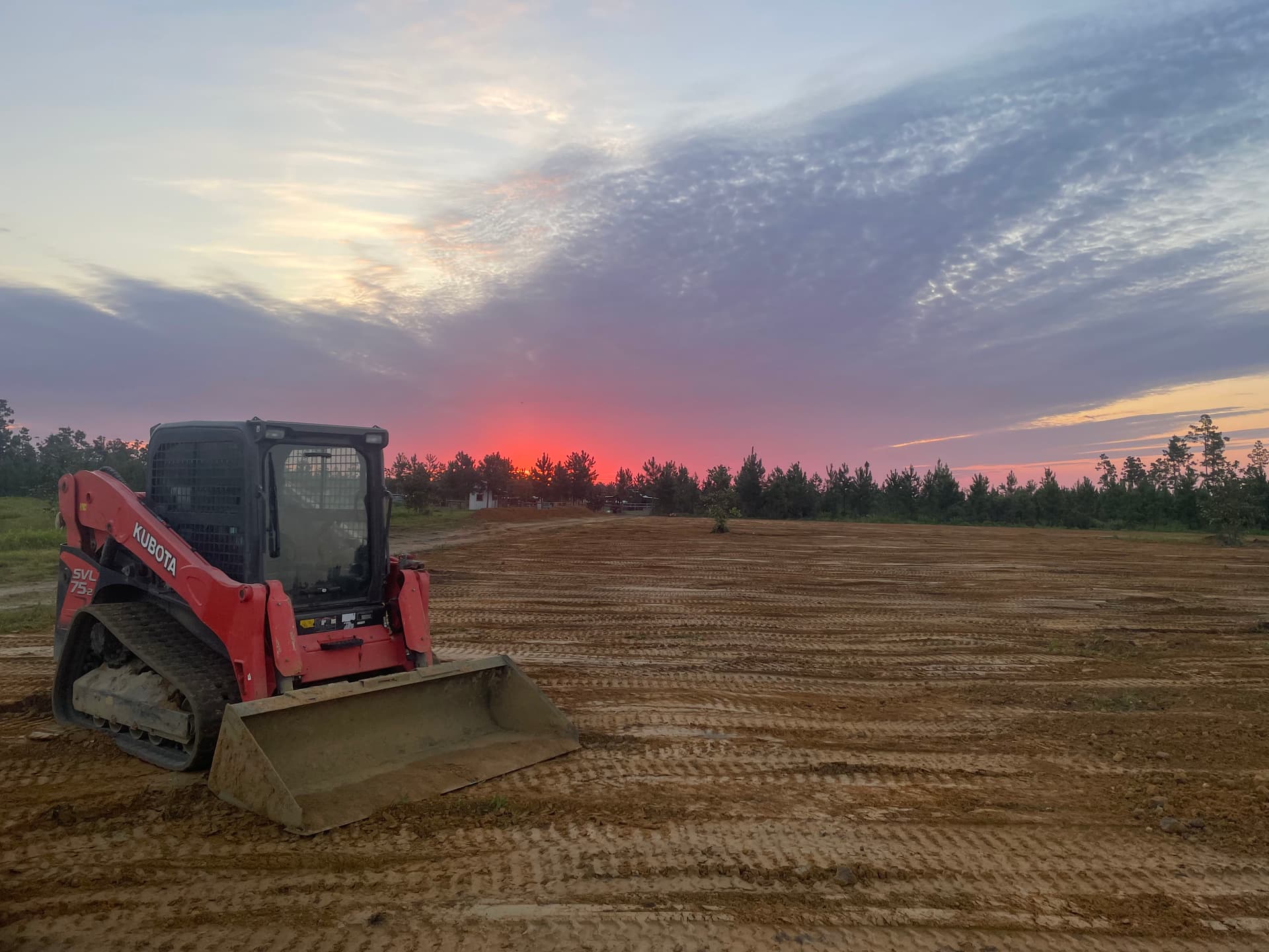 Grading and Site Prep for Pine Holler Florida Farm image