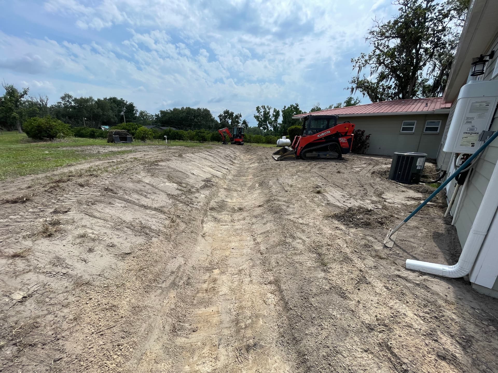 Gallery photos for Final Grade Correction and Drainage Fix After Home Addition: Image #6